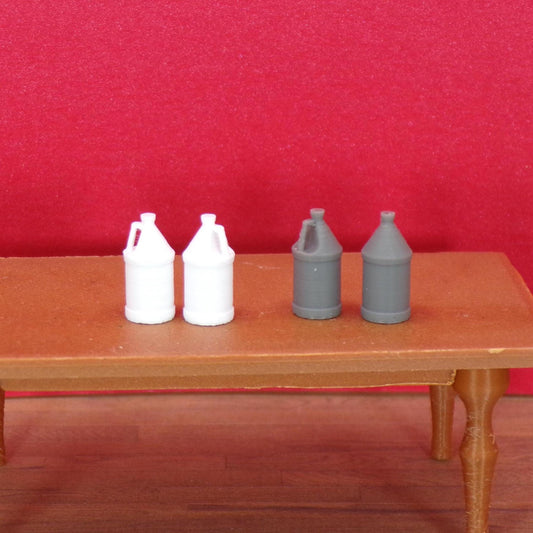 1 - Gallon Bottles – 1:24 Scale Miniature - MstrcrftMinis - 1314-0013