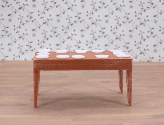 1:24 Scale 10" Dinner Plates - Dozen (12) - MstrcrftMinis - 1123