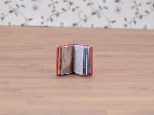 1:24 Scale "A Christmas Carol" Book - MstrcrftMinis - 1054