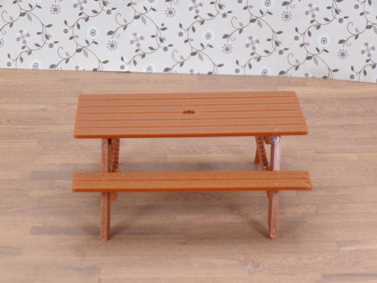 1:24 Scale "A" Frame Picnic Table - MstrcrftMinis - 1131