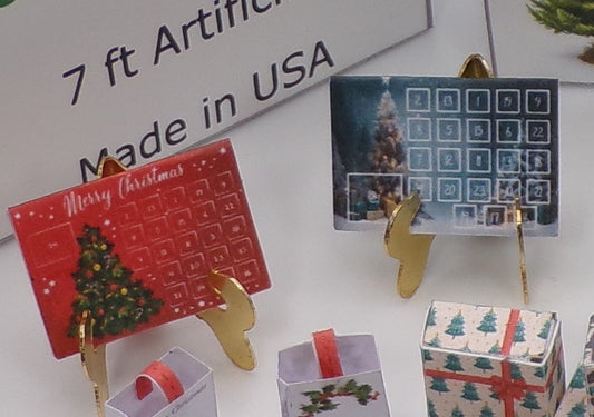 1:24 Scale Advent Calendars - MstrcrftMinis - 1058