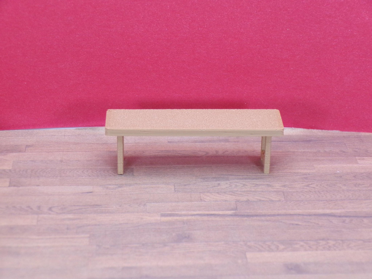 1:24 Scale Benches – Concrete or Wood Styles – Park, Gym Locker Room, Garden & Street Seating - MstrcrftMinis - 1411