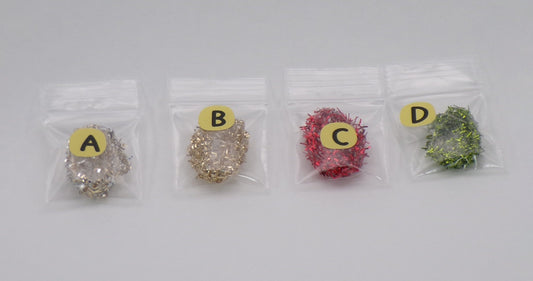 1:24 Scale Box of Christmas Tree Garland - MstrcrftMinis - 1064