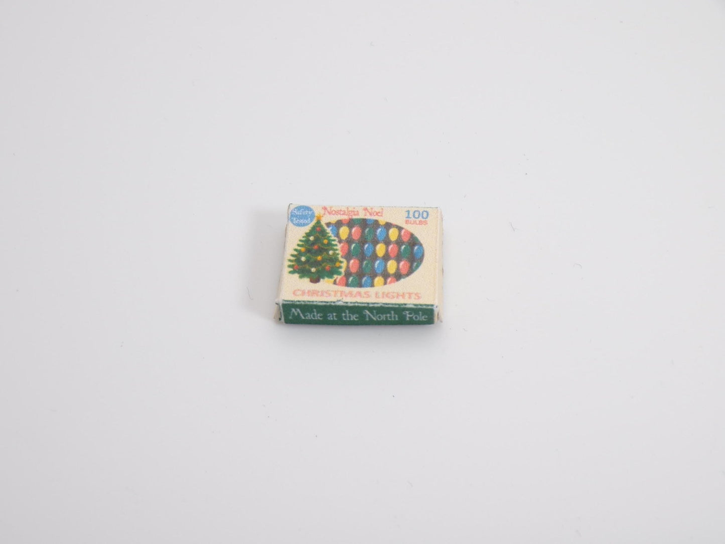 1:24 Scale Box of Christmas Tree Lights - MstrcrftMinis - 1063