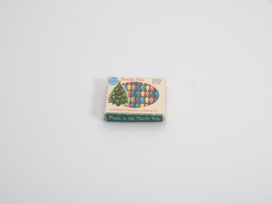 1:24 Scale Box of Christmas Tree Lights - MstrcrftMinis - 1063