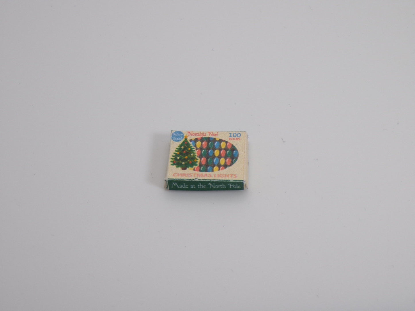 1:24 Scale Box of Christmas Tree Lights - MstrcrftMinis - 1063