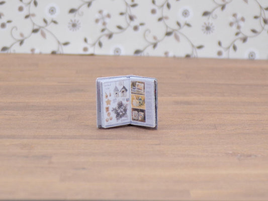 1:24 Scale Christmas Crafting - Holiday Crafting - MstrcrftMinis - 1051