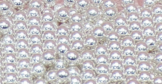 1:24 scale Christmas Tree Ornaments / Christmas Baubles - 4mm, No Hole, Fake Gold, Silver, Red or Green - MstrcrftMinis - 1039