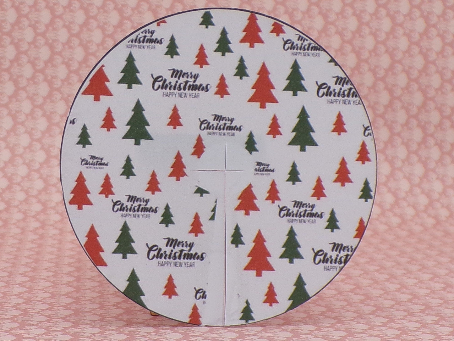 1:24 Scale Christmas Tree Skirt - 4 Styles - MstrcrftMinis - 1043