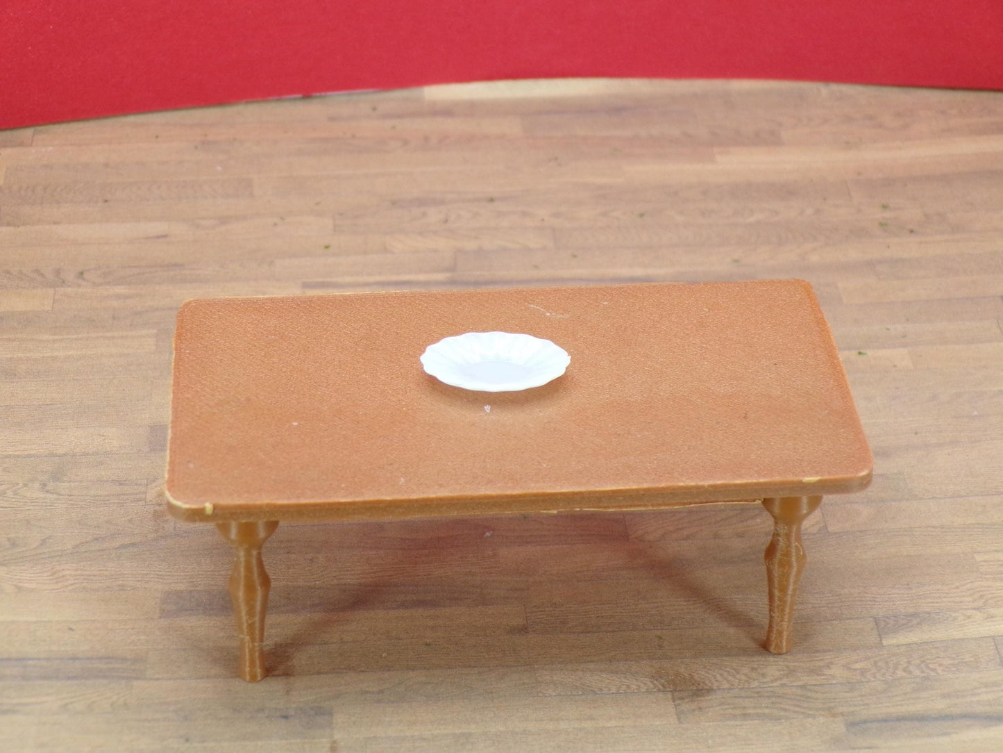 1:24 Scale Gold Rim or Fluted Serving Platters - MstrcrftMinis - 1165