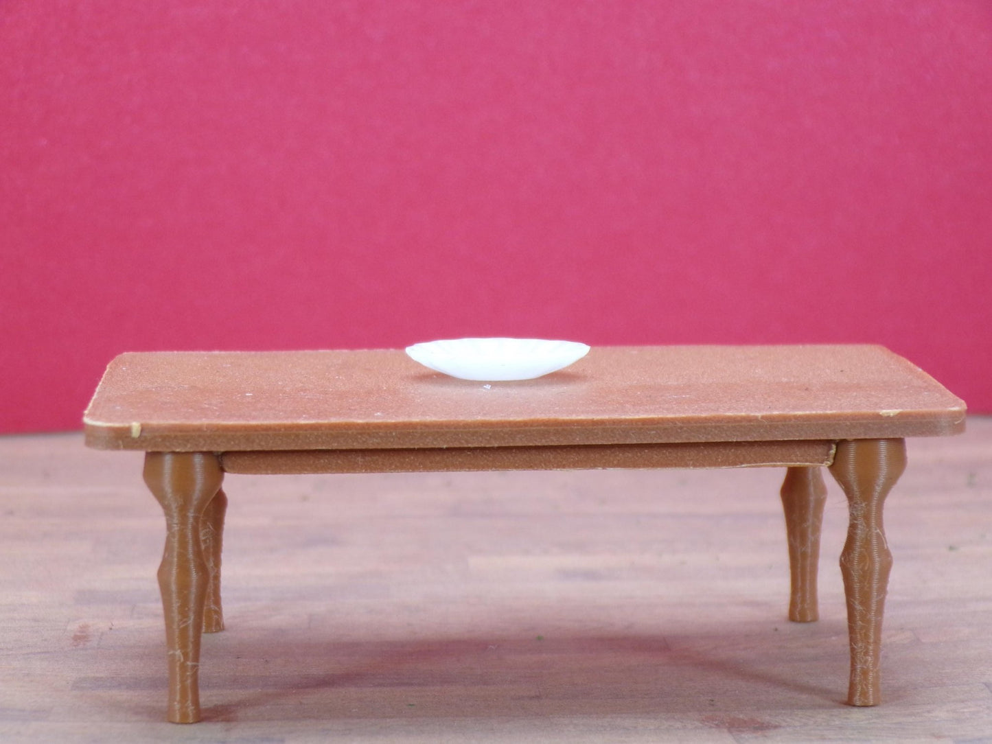 1:24 Scale Gold Rim or Fluted Serving Platters - MstrcrftMinis - 1165