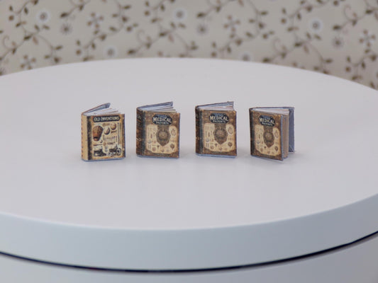1:24 Scale "Inventions" Books - MstrcrftMinis - 1095