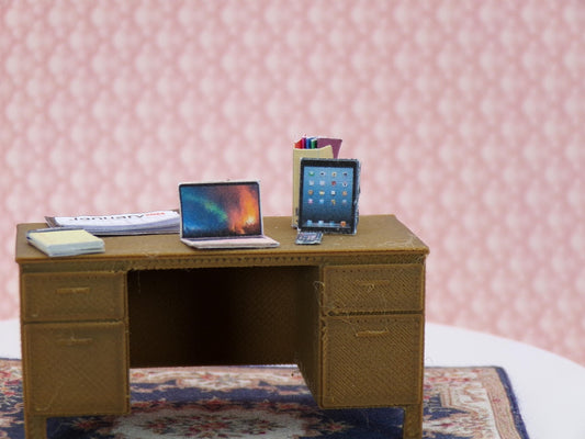 1:24 Scale Laptop, Tablet, and Smartphone - High Tech at its Best - MstrcrftMinis - 1087