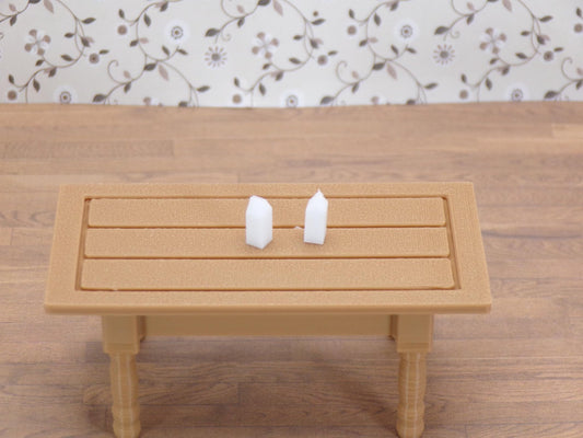 1:24 Scale Milk Cartons (2) - 1/25, G Scale - Does A Body Good - MstrcrftMinis - 1298