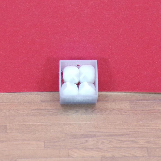1:24 Scale Milk Crate – Miniature Dairy Crate for Grocery Store, Farm, Market Display, and Diorama - MstrcrftMinis - 1392