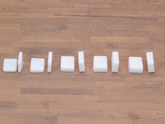 1:24 Scale Miniature Book Blanks for 8.5" x 11" Scale Books - 5 Thickness and 4 Color Options - MstrcrftMinis - 1101