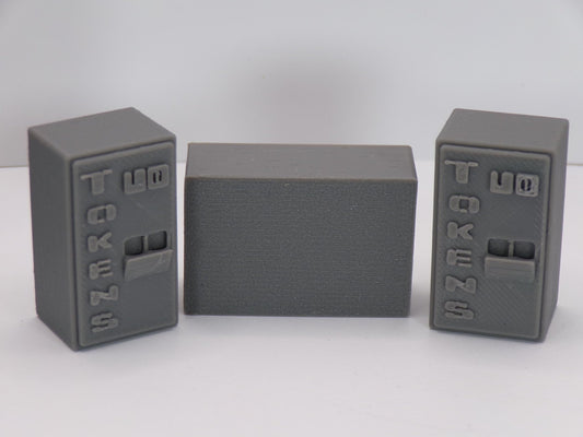 1:24 Scale Miniature Change & Token Machines | Wide or Narrow Bill Changers, Arcade Token Machine | Dollhouse Arcade or Laundromat Scene - MstrcrftMinis - 1249