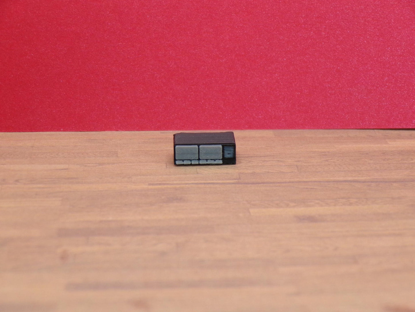 1:24 Scale Miniature Dual Cassette Tape Deck - 1/25 Scale and G Scale Compatible - MstrcrftMinis - 1279