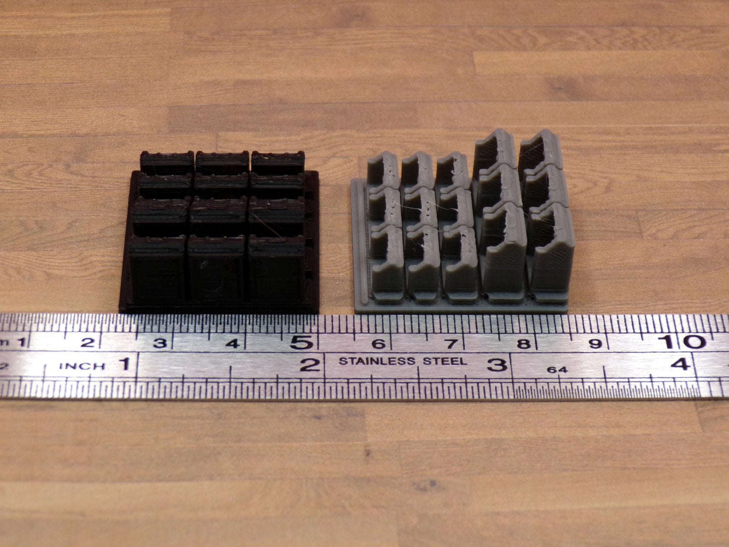 1:24 Scale Miniature Garage Parts Bin | Workshop Storage Box | Scale Model Bin for Auto Shop & Garage Dioramas | 1/25 Scale | G Scale - MstrcrftMinis - 1230