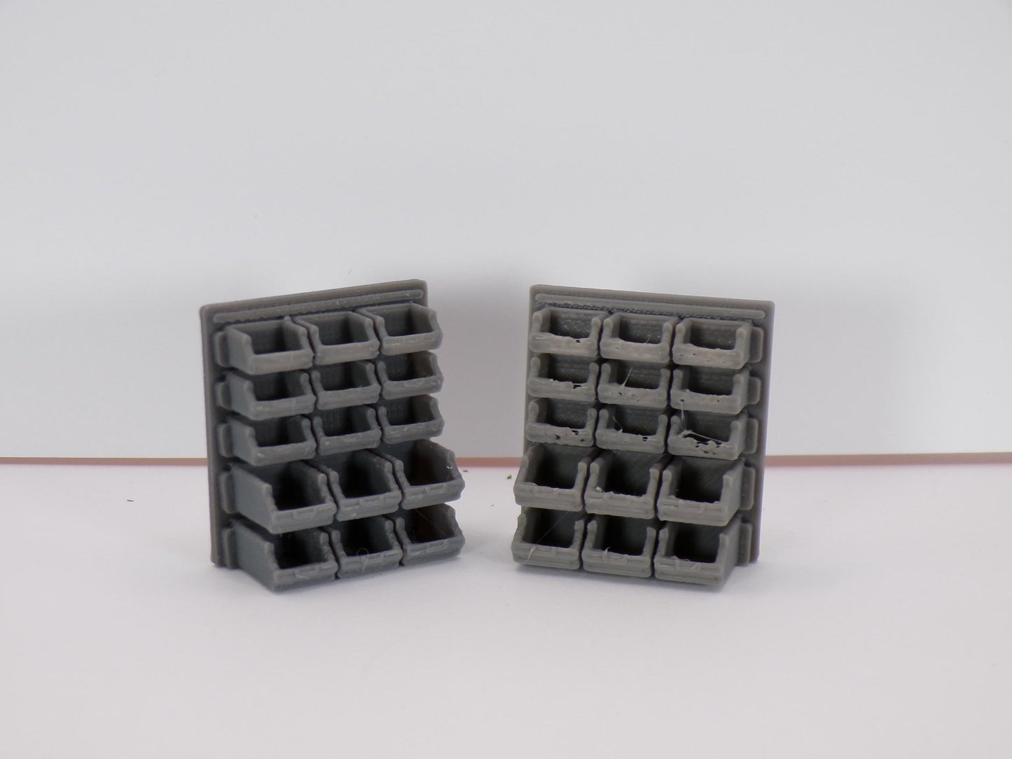 1:24 Scale Miniature Garage Parts Bin | Workshop Storage Box | Scale Model Bin for Auto Shop & Garage Dioramas | 1/25 Scale | G Scale - MstrcrftMinis - 1230