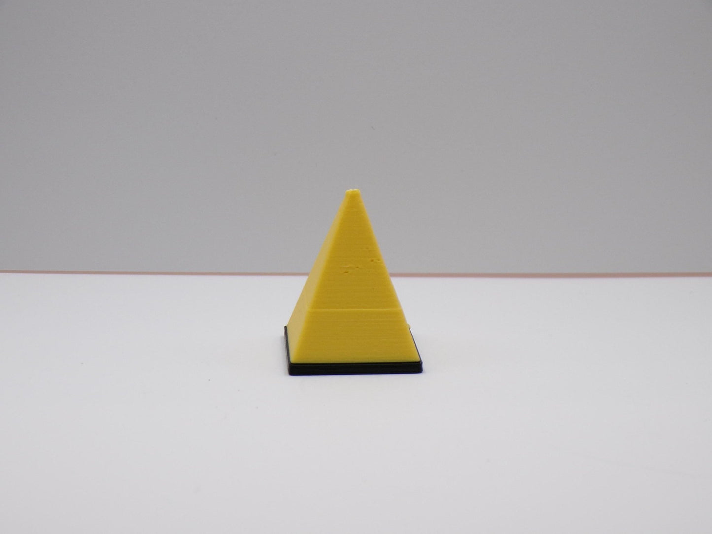 1:24 Scale Miniature Yellow Safety Triangle Signs (Set of 3) | Caution Signs for Dollhouse Store, Garage, or Dioramas - MstrcrftMinis - 1247
