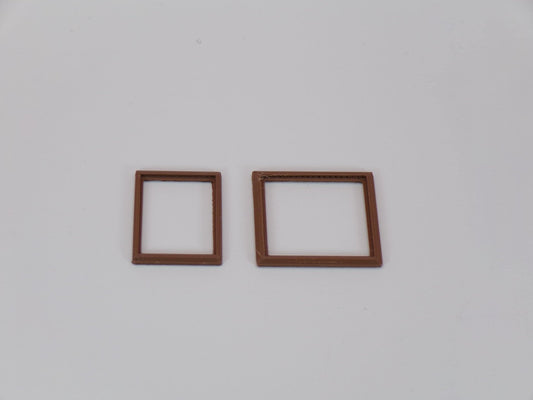 1:24 Scale Picture Frames - 7 Sizes to Choose From - MstrcrftMinis - 1181