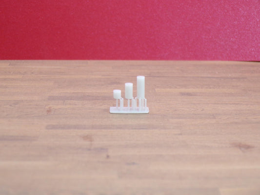 1:24 Scale Pillar Candles - MstrcrftMinis - 1195 - P