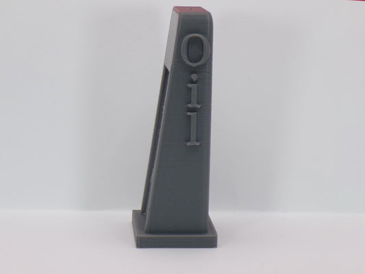 1:24 Scale Repair Shop Oil Can Display Stand – Garage Accessories, Miniature Workshop Decor - MstrcrftMinis - 1203