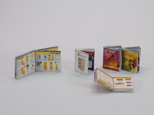 1:24 Scale Retail Catalogs - Seeds, VS, Sears, Bee Keeping, Generic Inside Pages to Design Your Own Miniature Catalogs - MstrcrftMinis - 1026