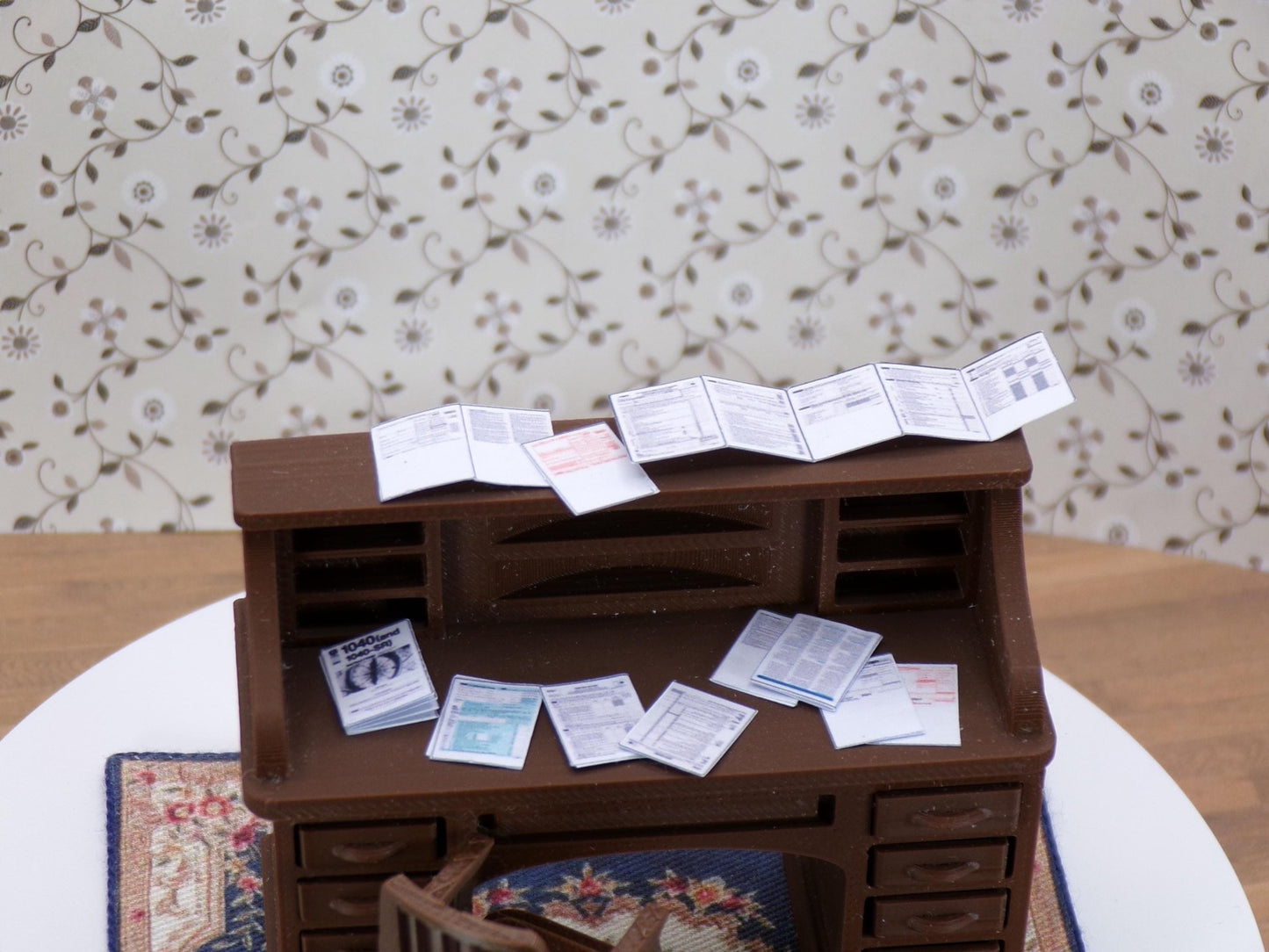 1:24 Scale Tax Documents - MstrcrftMinis - 1014