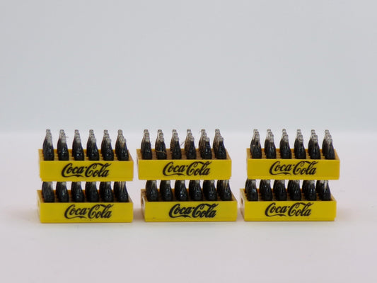 1:24 Scale Vintage Cases of Coke in Bottles - Next Level Detail for Your Workshop, Garage, Industrial Diorama, or Gas Station - MstrcrftMinis - 1212 - 1B