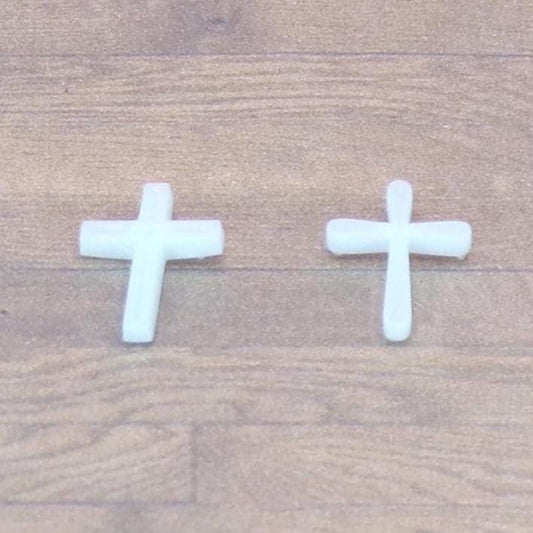 1:24 Scale Wall Crosses – Miniature Crosses (2) for Dollhouses, Churches & Graveyards - MstrcrftMinis - 1409