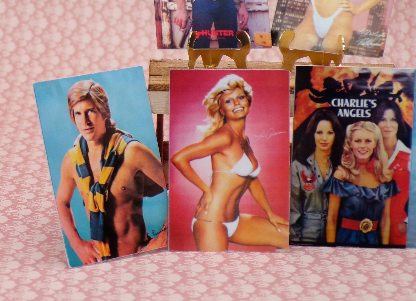 1970s and 1980s Style 1:24 Scale Heartthrob Posters - MstrcrftMinis - 1037