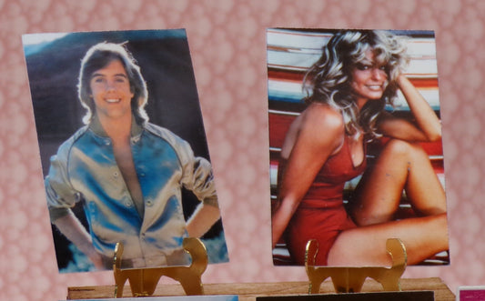 1970s and 1980s Style 1:24 Scale Heartthrob Posters - MstrcrftMinis - 1037