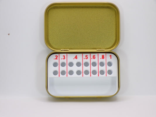 Altoids Tin Insert for 3D Printer: Hot End & Nozzle Storage or Hot End Storage Only or Printer Tool Storage or Nozzle and Tool Storage w/Tin - MstrcrftMinis - 1282