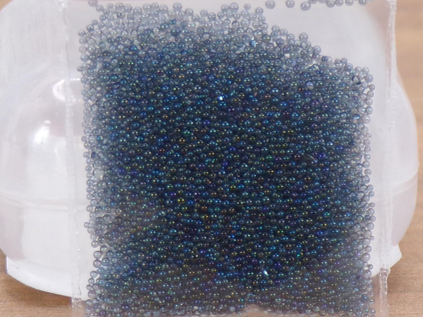 Fun Microbeads 5 Colors to Choose From - Nail Art, Caviar Beads, No Hole, Glass, Great for Resin Projects: 0.6mm - 0.8mm - MstrcrftMinis - 1139