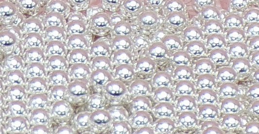 Gold, Silver, Red, or Green 4mm No - Hole Pearls - Fake Pearls - No Hole Pearls - No Hole Beads - Fake Gold / Silver - MstrcrftMinis - 1039 - 10