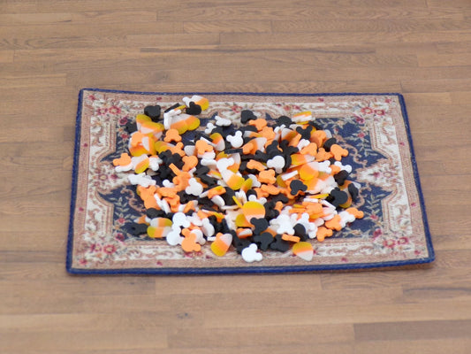 Halloween Candy Corn Mix - Polymer Clay Confetti - Slime, Craft, Decoden, or Resin Supplies - MstrcrftMinis - 1116