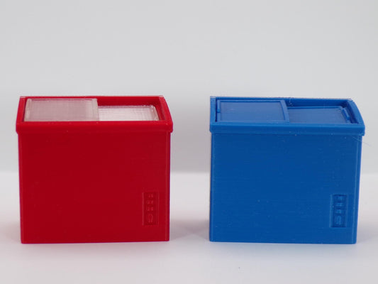 1:24 Scale Vintage Gas Station Cooler - Soda Pop, Ice Cream, Live Bait - Excellent Addition to Workshop, Garage, Industrial, or Gas Station