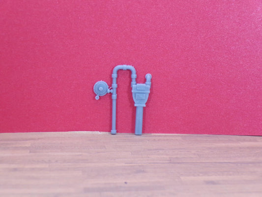 Residential Gas Meter – 1:24 Scale Miniature Utility Detail - MstrcrftMinis - 1347