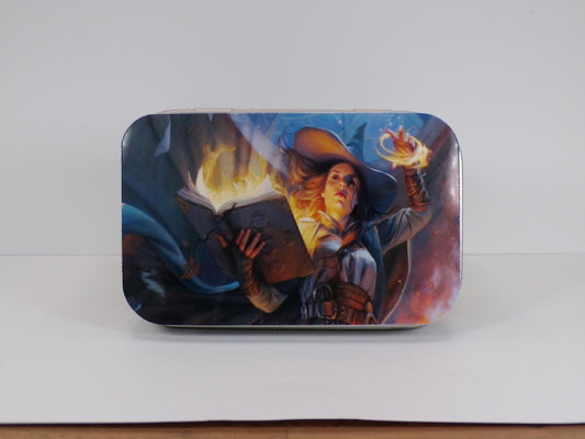The "Encount - Tin" – Portable Dungeons and Dragons Dice / Accessory Storage in an Altoids - Style Case - “Pack the adventure in your pocket.” - MstrcrftMinis - 1214