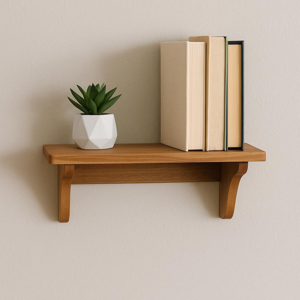Wall Shelf Set (4 - Pack) – 1:24 Scale Miniature - MstrcrftMinis - 1307
