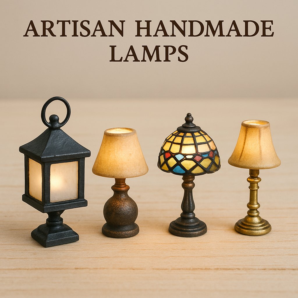 Artisan Handmade Lamps - MstrcrftMinis