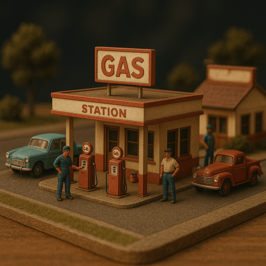 Gas Station - MstrcrftMinis