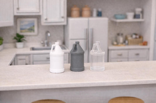 1 - Gallon Bottles – 1:24 Scale Miniature - MstrcrftMinis - 1314-0013