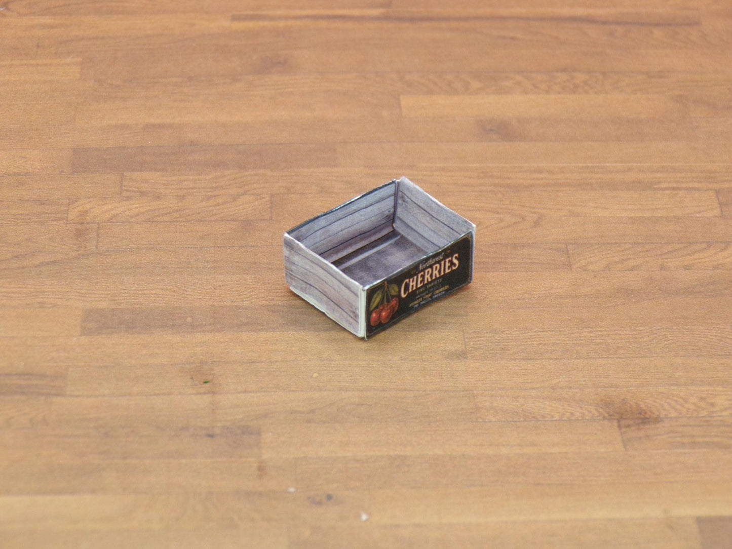 12 Vintage Fruit Crates – 1:24 Scale Miniature (PDF Download) - MstrcrftMinis - 1416