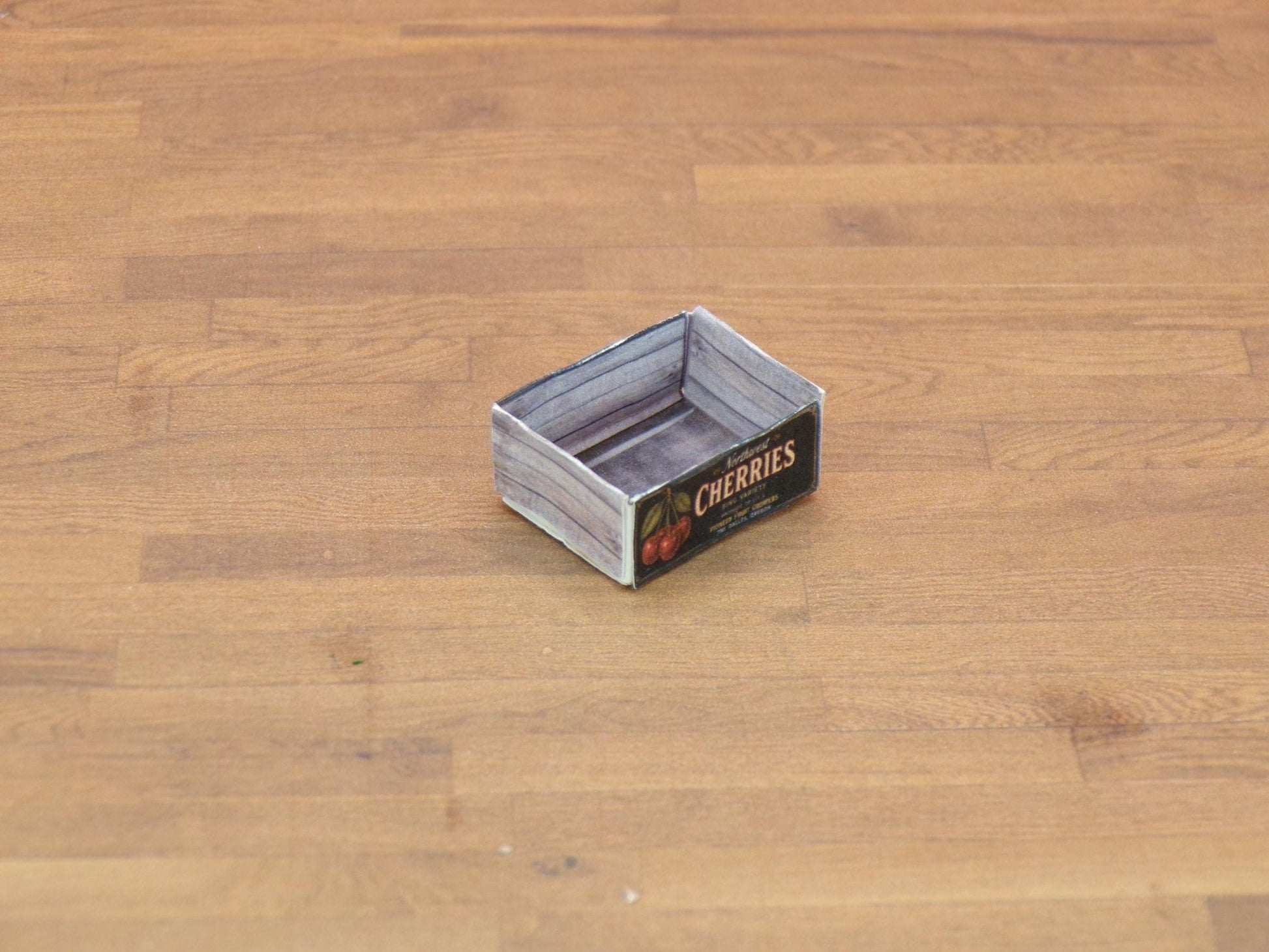 12 Vintage Fruit Crates – 1:24 Scale Miniature (PDF Download) - MstrcrftMinis - 1416