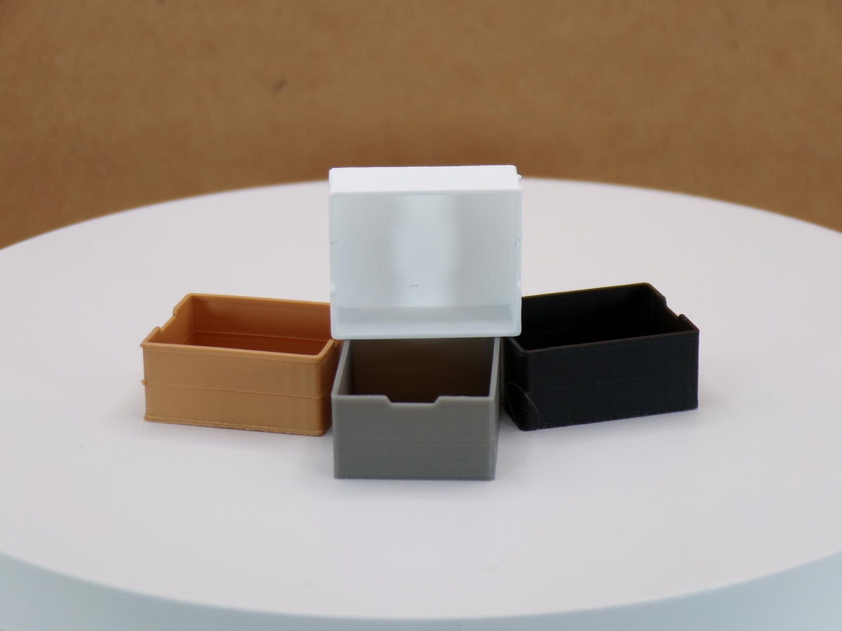 1:24 Scale 2- and 4-Divider Bin Storage Unit | 1/25 Scale | G Scale - MstrcrftMinis - 1268