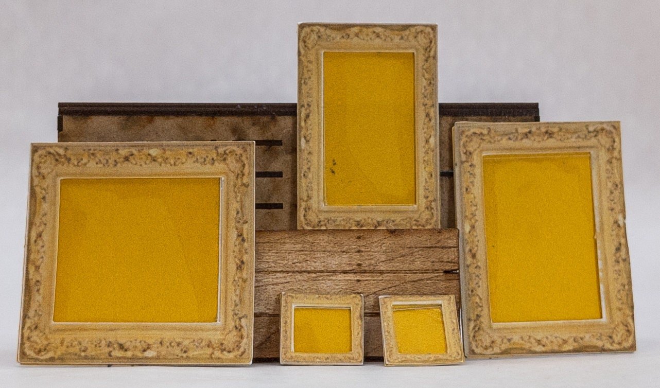 1:24 Scale Antique Maps and Frames - MstrcrftMinis - 1024