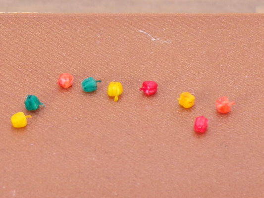 1:24 Scale Bell Peppers - MstrcrftMinis - 1156